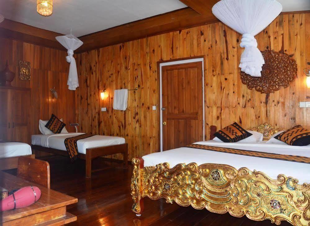 Golden Lotus Inle Hotel Ньоншуэ Экстерьер фото